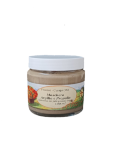 MASCHERA all'ARGILLA e PROPOLIS