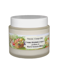 CREMA idratante per il corpo ai FIORI ARANCIO