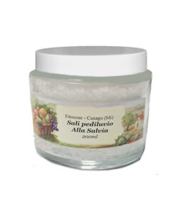 Sali per pediluvio alla Salvia