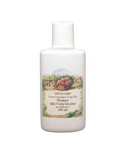 SHAMPO ALLA VIOLA TRICOLOR  per capelli grassi