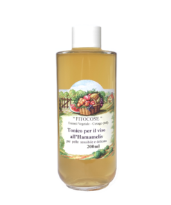TONICO per il viso all'HAMAMELIS  200ml