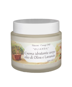 "OLIANDA" Crema idratante corpo all'OLIVO e LAVANDA